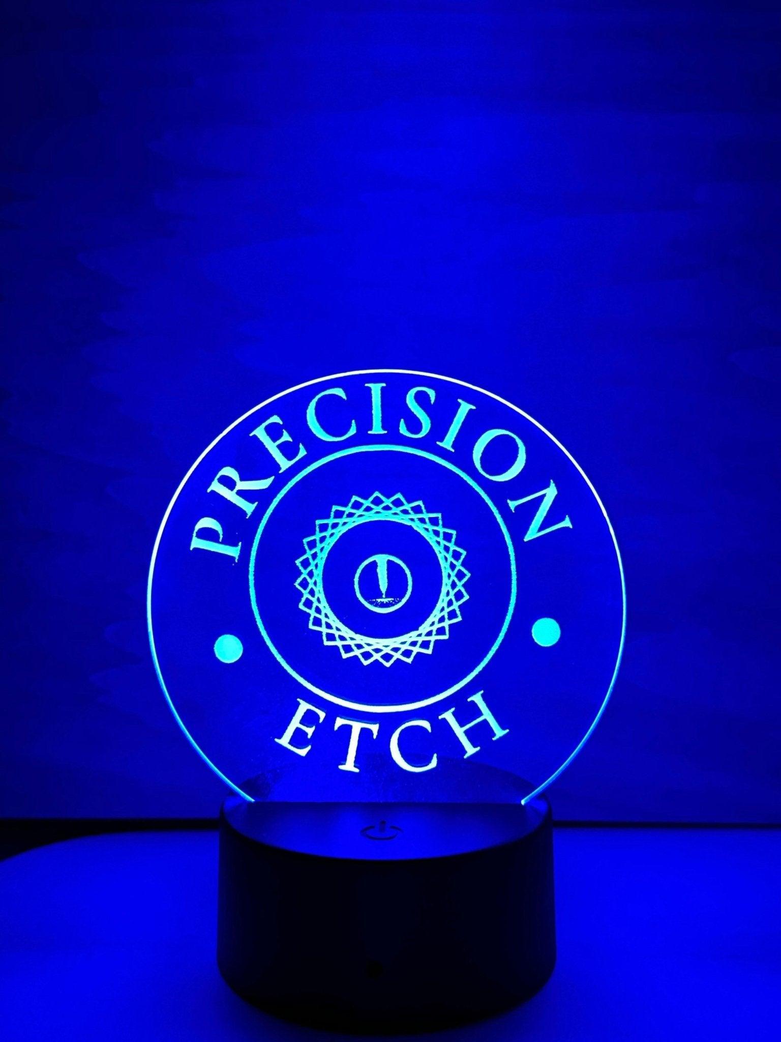 Personalized LED Signs – Precision Etch