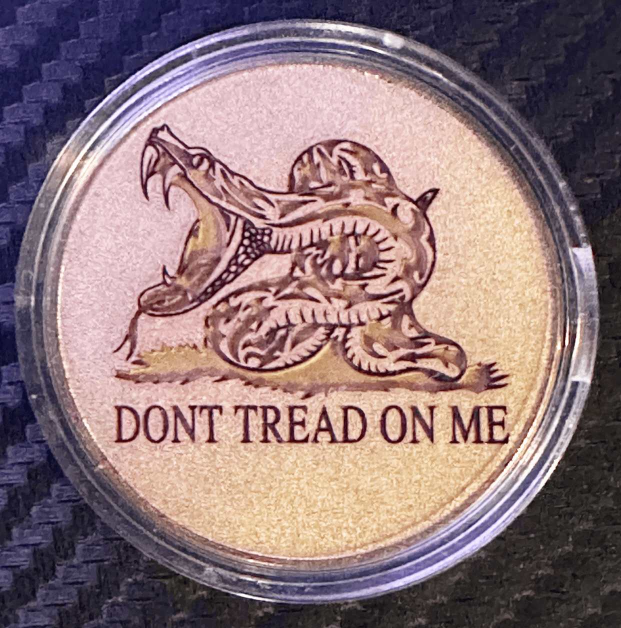 Personalized Brass Coin - Precision Etch