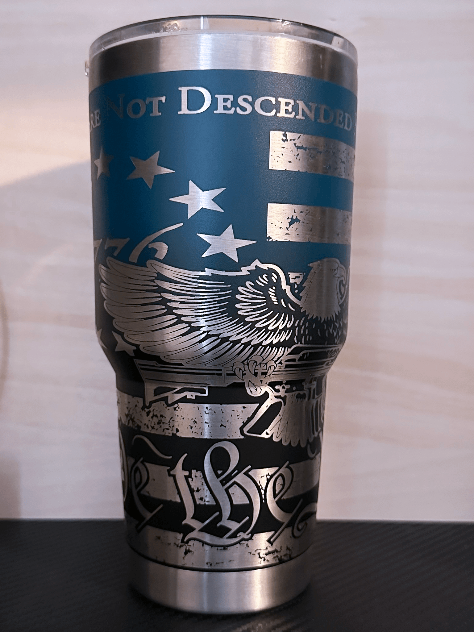 30oz Stainless Steel Tumbler - Precision Etch